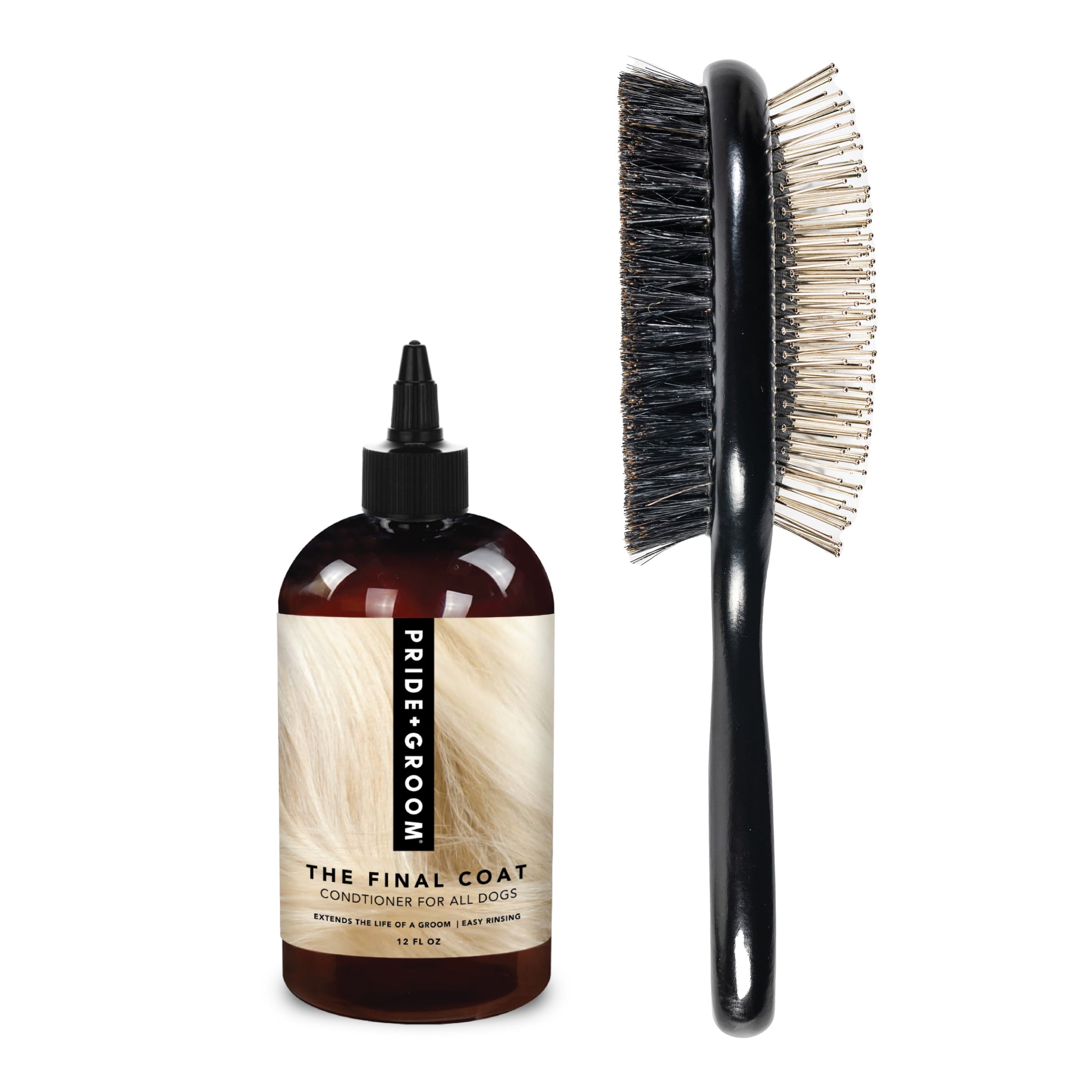 Easy groom clearance brush