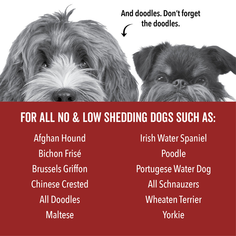 THE SCRUB KIT, Curly+Wavy Shampoo for No to Low Shedding Dogs