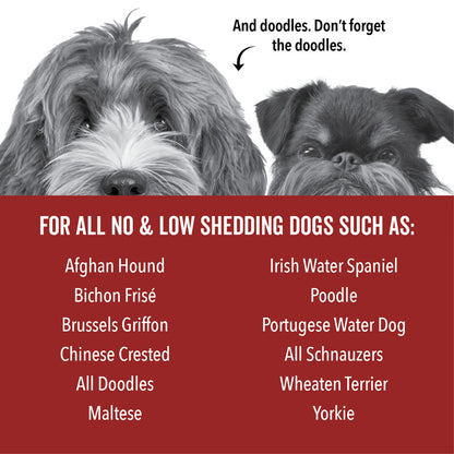 THE SCRUB KIT, Curly+Wavy Shampoo for No to Low Shedding Dogs