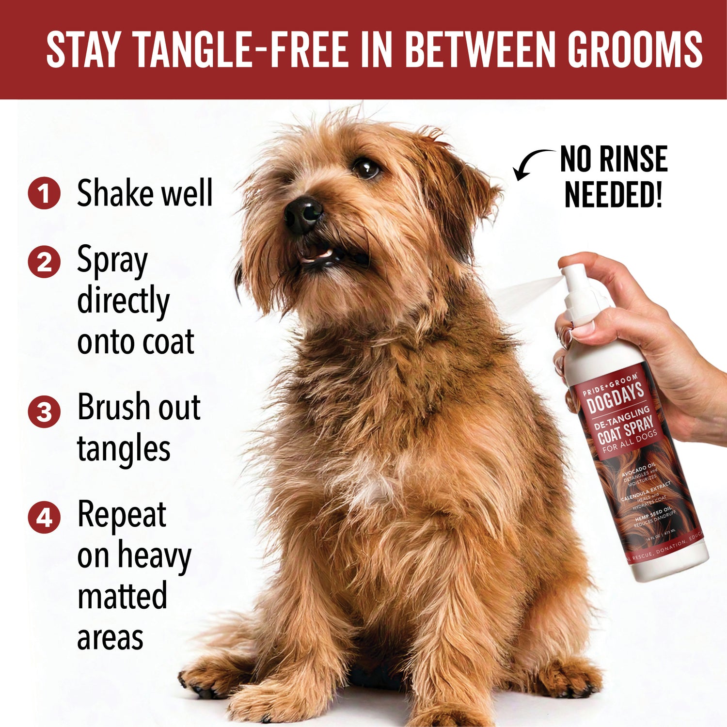 DOGDAYS Leave-In Detangling Spray