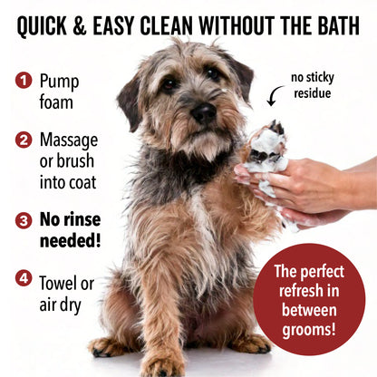 DOGDAYS Waterless Foaming Shampoo