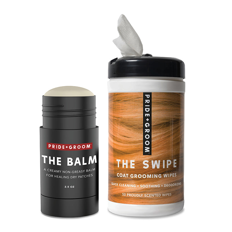 THE PAW BUNDLE — All-Natural Dog Paw Care Set with Wipes & Balm